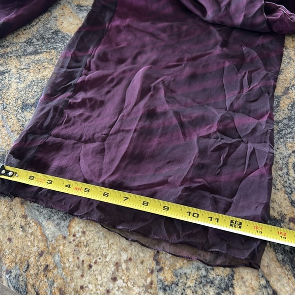 90’s Heidi Weisel silk high waisted wide leg pants - Picture 12 of 12